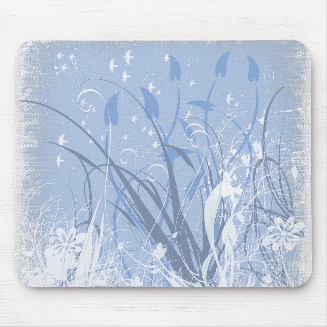 Mousepad O Grunge do KRW em azul toma 2 (Frente)