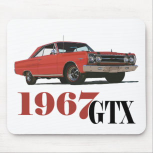 MOUSEPAD O GTX VERMELHO DE 1967