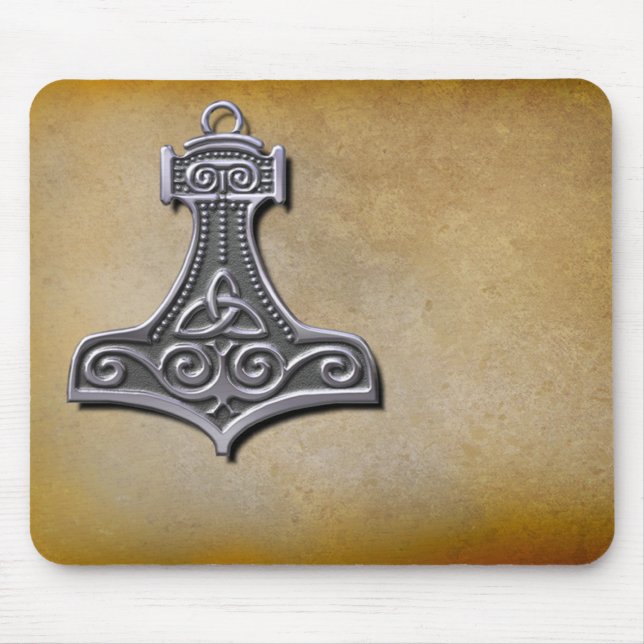 Mousepad O Hammer_Silver do Thor (Frente)