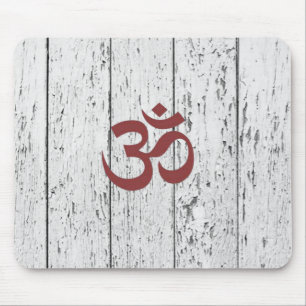 Mousepad O hipster Boho OM cerca o tapete do rato