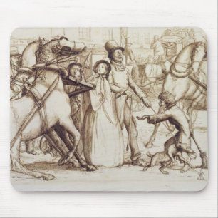 Mousepad O homem cego, 1853 (caneta, tinta, lavagem e