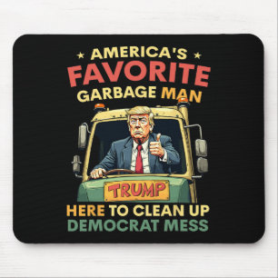 Mousepad O Homem-Grande Favorito dos Estados Unidos corre e