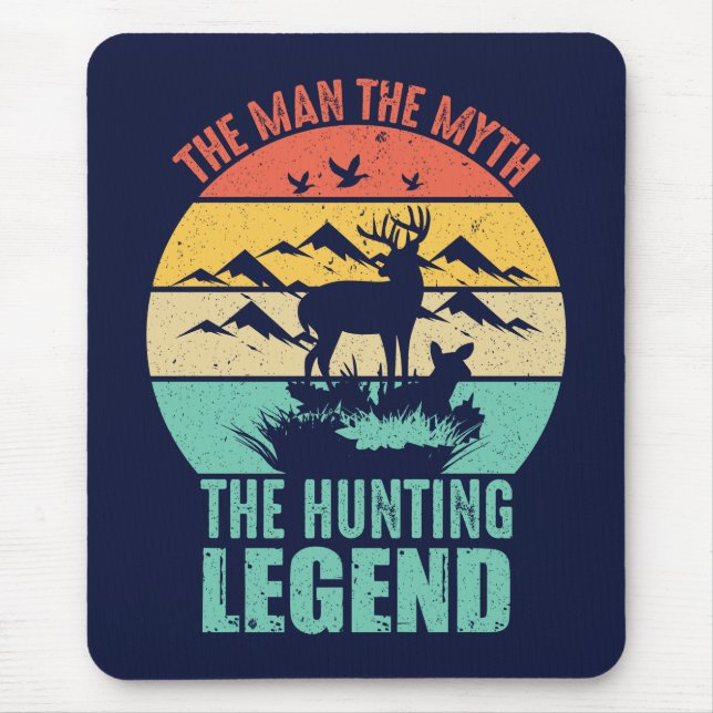 Mousepad O Homem - O Mito - A Lenda Da Caça (Frente)