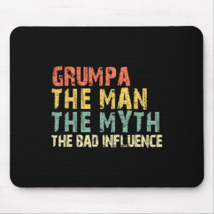 Mousepad O Homem O Mito Influência Engraçada Retro
