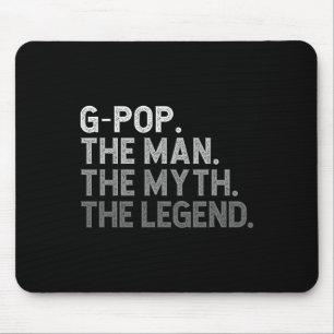 Mousepad O Homem O Mito O Dia de os pais Da Lenda Engraçado