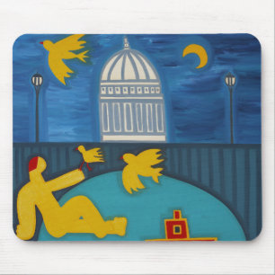 Mousepad O homem sob a ponte 2006