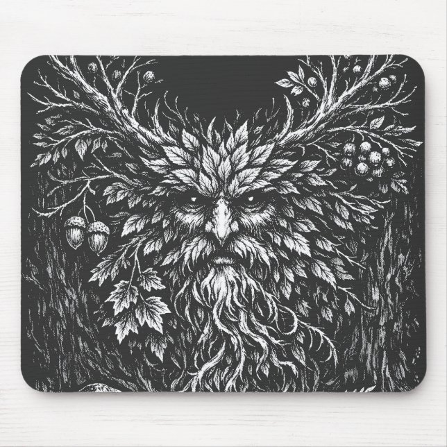 Mousepad O Homem Verde por BurnsInHell (Frente)