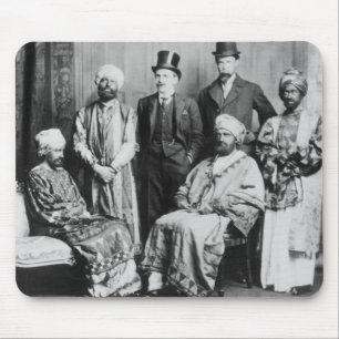 Mousepad O imperador de Abyssinia e de seu Court