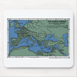 Mousepad O império romano em sua grande extensão
