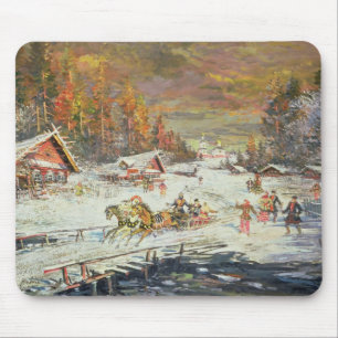 Mousepad O inverno do russo, 1900-10
