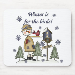 Mousepad O inverno é para as t-shirts e presentes