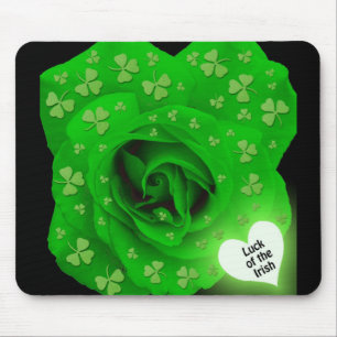 Mousepad O irlandês aumentou - sorte do irlandês