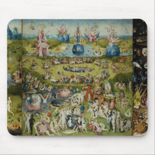 Mousepad O Jardim das Delícias Terrenas Hieronymus Bosch