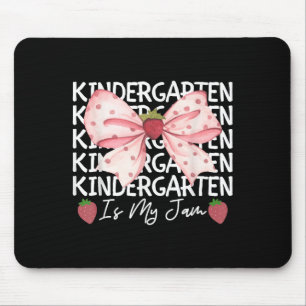 Mousepad O Jardim De Infância É Meu Morango De Volta À Esco
