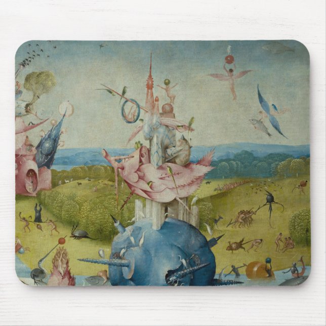Mousepad O jardim de prazeres terrestres (Frente)