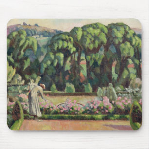 Mousepad O jardim do artista em Durbins, c.1915 (o óleo