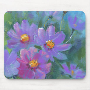 Mousepad O jardim floresce (bipinnatus do cosmos, o áster