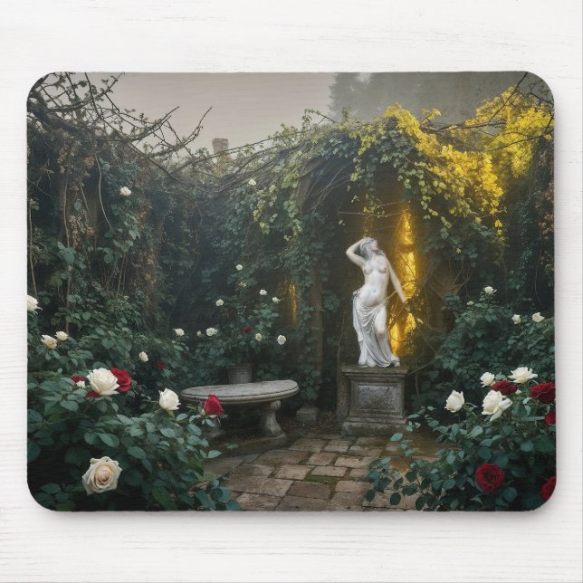 Mousepad O Jardim Que o Tempo Esqueceu (Frente)