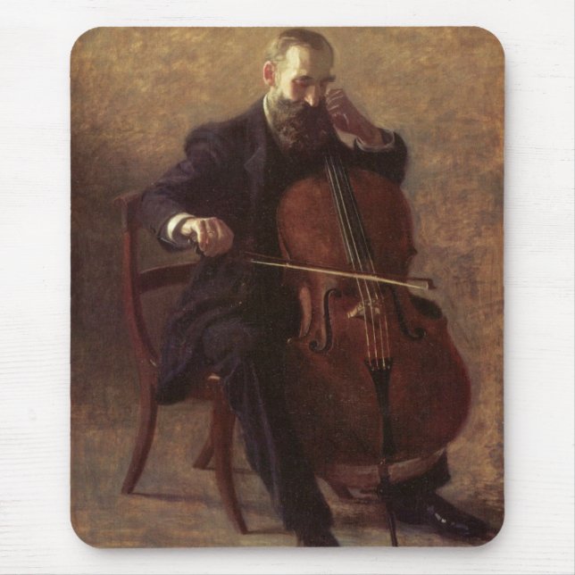 Mousepad O Jogador Cello (Frente)