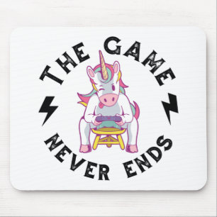 Mousepad O jogo nunca acaba