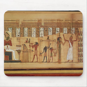 Mousepad O julgamento de Osiris, detalhe
