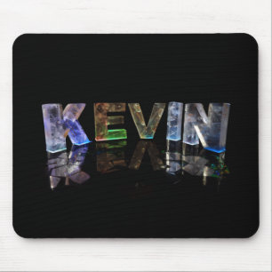 Mousepad O Kevin conhecido em 3D ilumina-se (a fotografia)