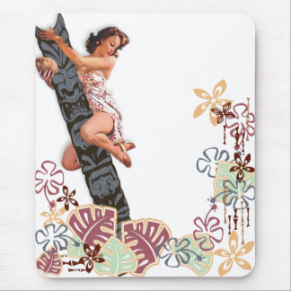 Mousepad O kitsch Bitsch: Acima de uma árvore de Tiki!