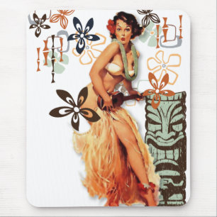 Mousepad O kitsch Bitsch: Aloha Oops!