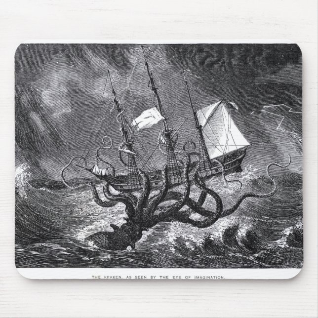 Mousepad O Kraken (Frente)