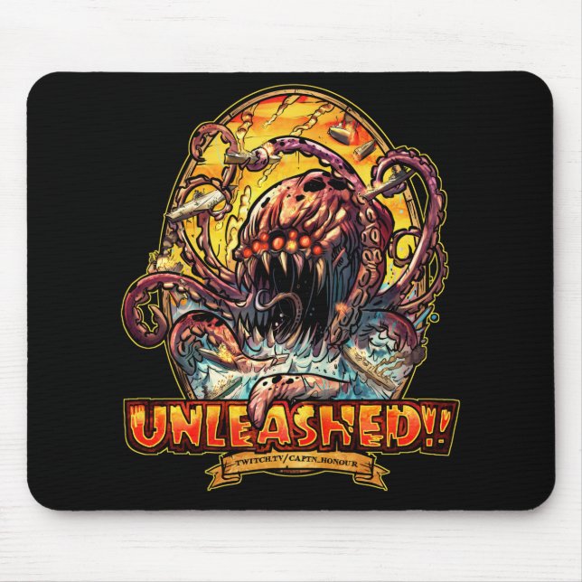 Mousepad O Kraken está solto! (Frente)