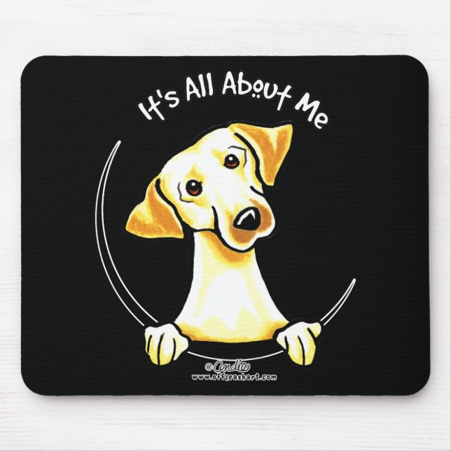 Mousepad O Laboratório Amarelo É Sobre Mim (Frente)