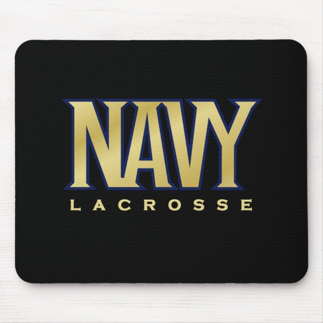 Mousepad O Lacrosse das mulheres do marinho (Frente)