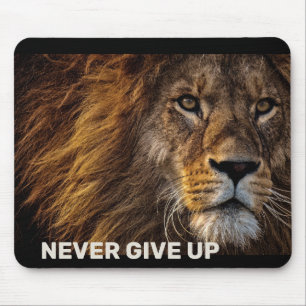 Mousepad O Leão - Nunca Desista