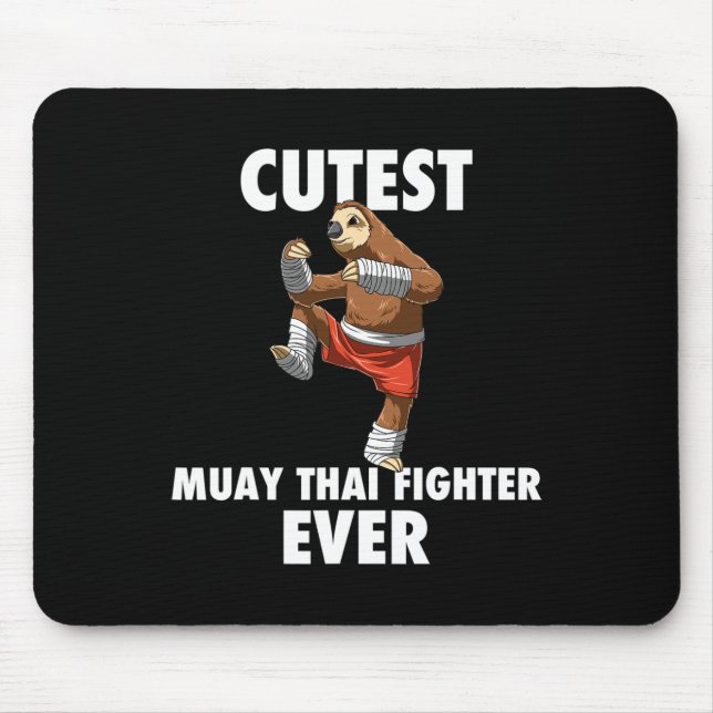 Mousepad O Lutador de Sloth Mais Fofo de Todos os Tempos -  (Frente)