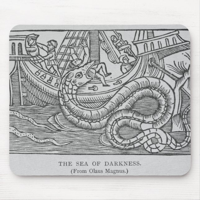 Mousepad O mar da escuridão (Frente)