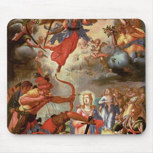 Mousepad O martírio de St Ursula, início do século XVII (Frente)