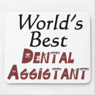Mousepad O melhor assistente dental do mundo