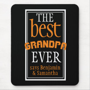 Mousepad O Melhor Avô Alguma Vez Típica Preto