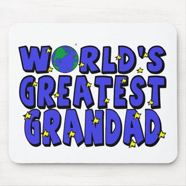 Mousepad O Melhor Avô do Mundo (Frente)