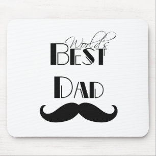 Mousepad O melhor bigode Pai do mundo