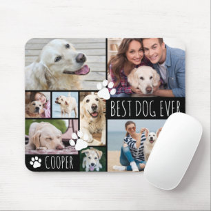 Mousepad O MELHOR CACHORRO ATÉ 8 Fotos Personalizadas