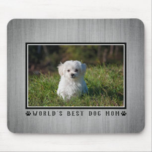 Mousepad O melhor cachorro do mundo, mamãe Paw, imprime mad
