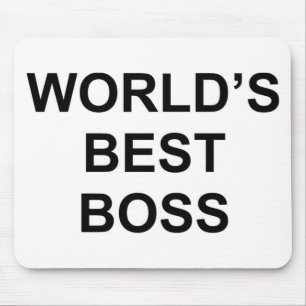 Mousepad O melhor chefe do mundo