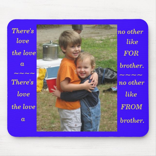 Mousepad O melhor dos amigos! (Frente)