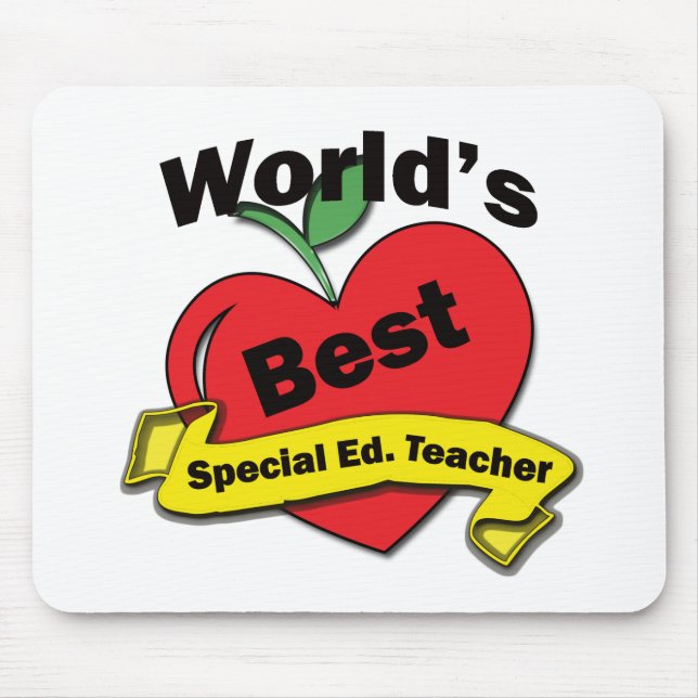 Mousepad O melhor Ed especial do mundo. Professor (Frente)