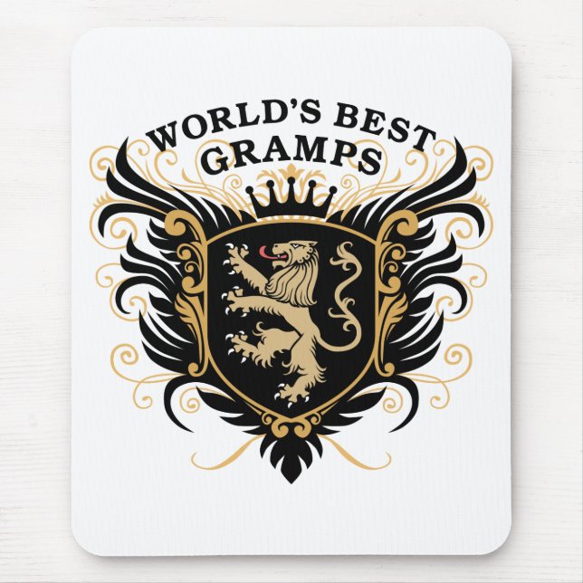 Mousepad O melhor Gramps do mundo (Frente)