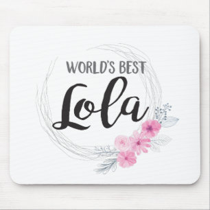 Mousepad O melhor Lola do mundo