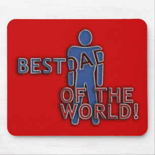 MOUSEPAD O MELHOR PAI DO MUNDO