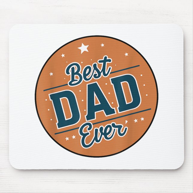 Mousepad O Melhor Pai Do Mundo (Frente)