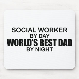Mousepad O melhor pai do mundo - assistente social